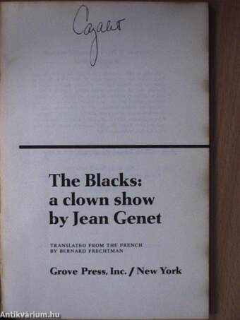 The Blacks: a clown show