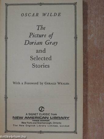 The Picture of Dorian Gray