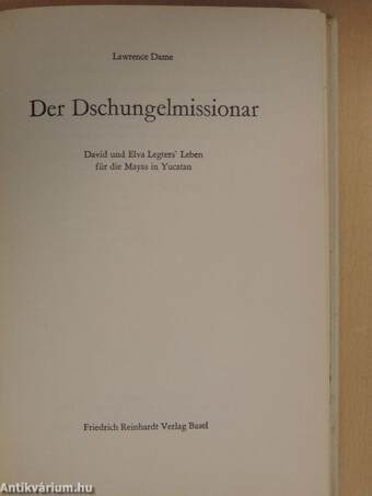 Der Dschungelmissionar