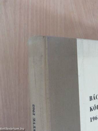 Bács-Kiskun Megyei Kórház Évkönyve 1963