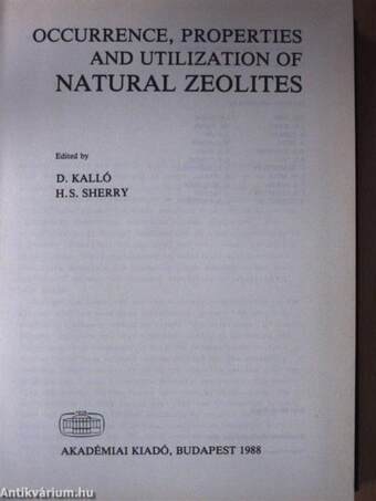 Occurrence, Properties and Utilization of Natural Zeolites