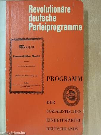 Revolutionäre deutsche Parteiprogramme