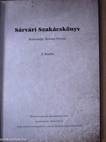 Sárvári Szakácskönyv