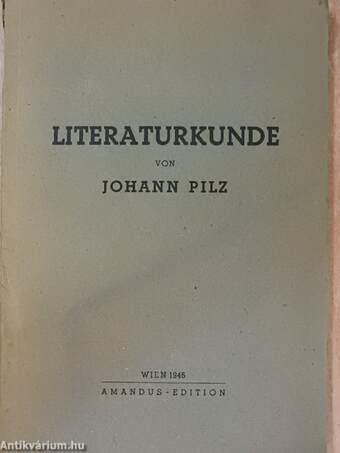 Literaturkunde