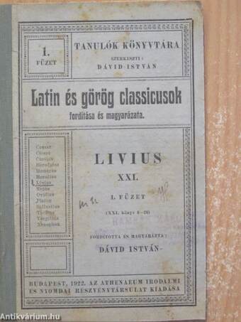 Livius XXI. I. (töredék)