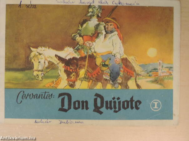 Cervantes: Don Quijote I.