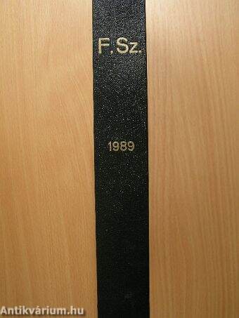 Fizikai Szemle 1989. január-december