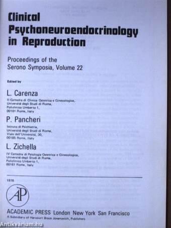 Clinical Psychoneuroendocrinology in Reproduction