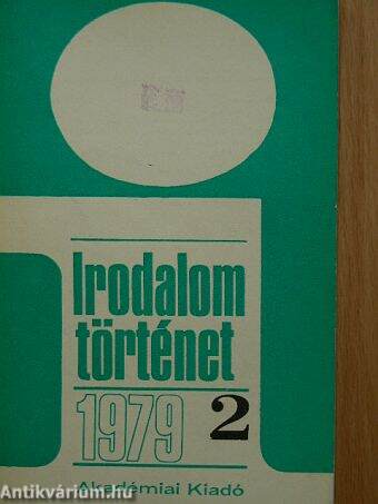 Irodalomtörténet 1979/2.