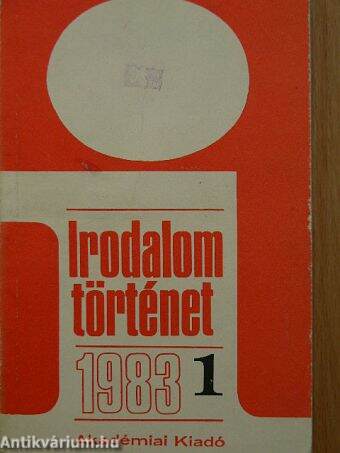 Irodalomtörténet 1983/1.