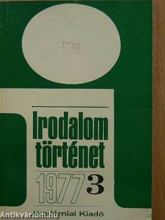 Irodalomtörténet 1977/3.