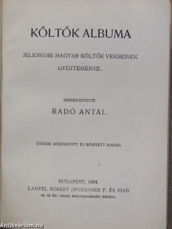 Költők albuma