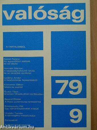 Valóság 1979. szeptember