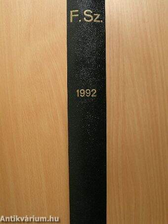 Fizikai Szemle 1992. január-december