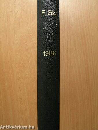 Fizikai Szemle 1986. január-december