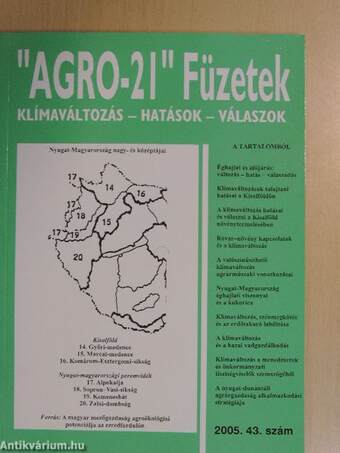 "AGRO-21" Füzetek 2005/43.