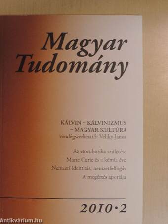 Magyar Tudomány 2010/2.