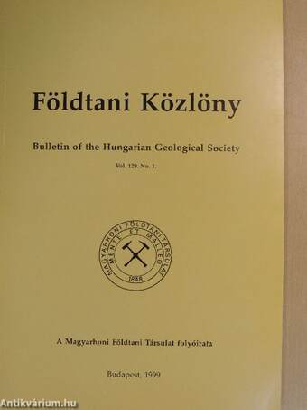 Földtani Közlöny 1999/1-4.