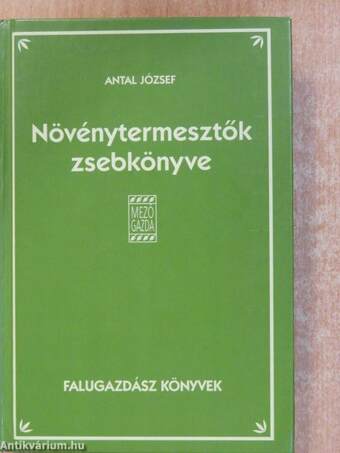 Növénytermesztők zsebkönyve (dedikált példány)