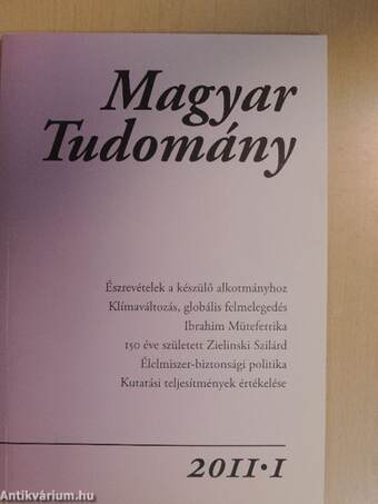Magyar Tudomány 2011/1.