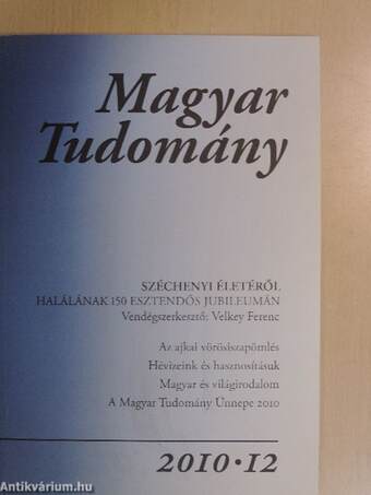 Magyar Tudomány 2010/12.