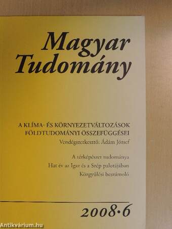 Magyar Tudomány 2008/6.