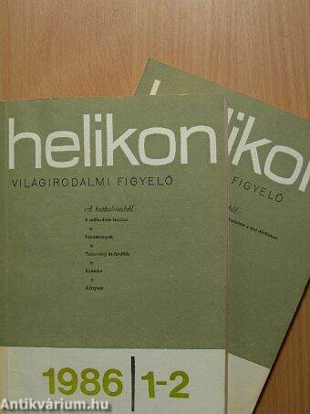 Helikon 1986/1-4.