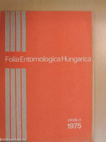 Folia Entomologica Hungarica 2/1975.