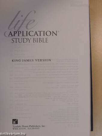 Life application study bible