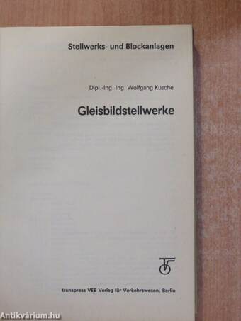 Gleisbildstellwerke