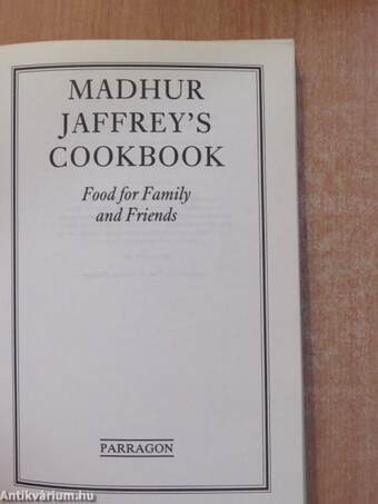 Madhur Jaffrey's Cookbook