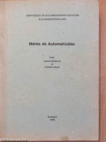 Mérés és Automatizálás