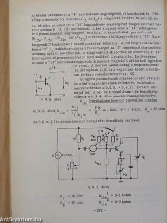 Elektronikus műszer ismertető