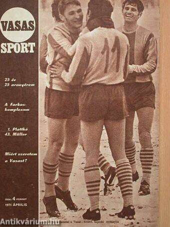 Vasas sport 1971. április