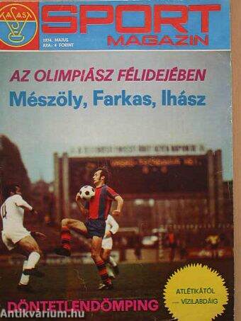 Vasas sport magazin 1974. május