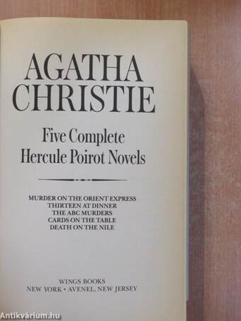 Five Complete Hercule Poirot Novels