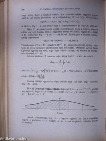 Fejezetek a klasszikus valószínűségszámításból (dedikált példány)