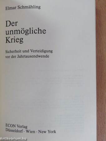 Der unmögliche Krieg