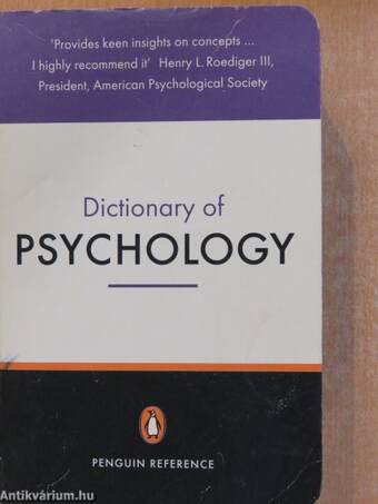 The Penguin Dictionary of Psychology