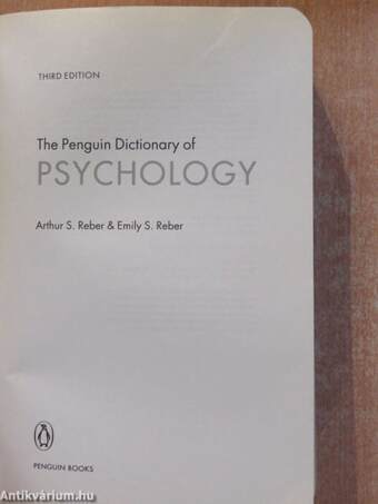 The Penguin Dictionary of Psychology