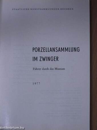 Porzellansammlung im Zwinger