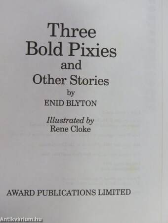 Three Bold Pixies and other stories