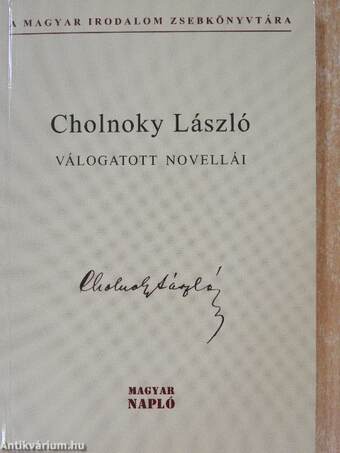 Cholnoky László válogatott novellái