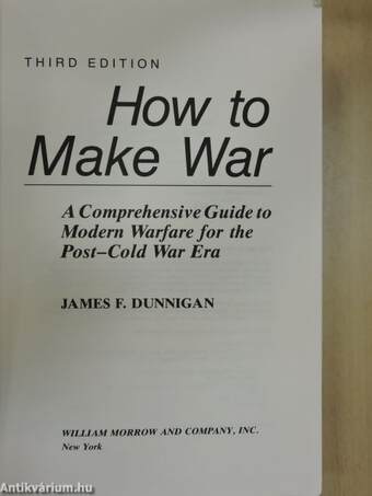 How to Make War