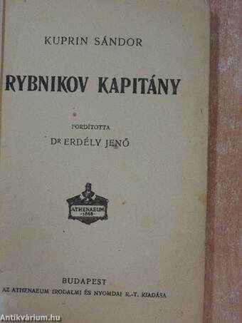 Rybnikov kapitány