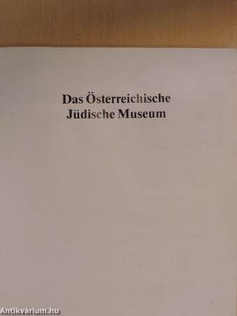 Das Österreichische Jüdische Museum