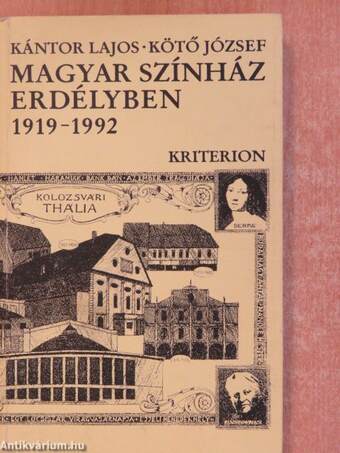 Magyar Színház Erdélyben 1919-1992 (dedikált példány)