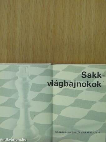 Sakk-világbajnokok (minikönyv) (számozott)/Sakk-világbajnokok (minikönyv) (számozott)