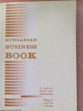 Hungarian Business Book 1993