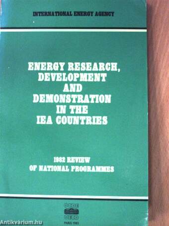 Energy Research, Development and Demonstration in the IEA Countries